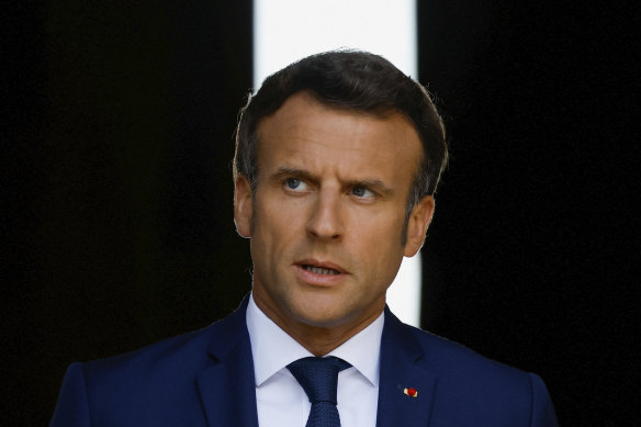 French President Emmanuel Macron