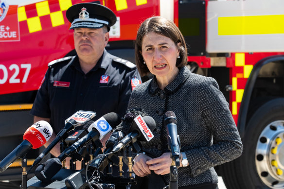 NSW Premier Gladys Berejiklian has again expressed her concern about low levels of testing.