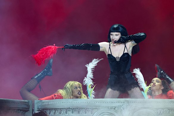 The third look Lewis designed for Lady Gaga.