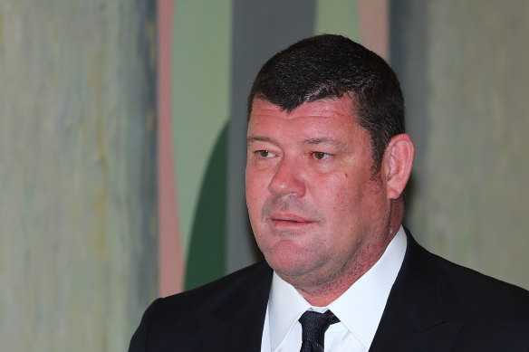 James Packer, pictured in 2017, said  it was “no secret” he had previously struggled with mental health problems.