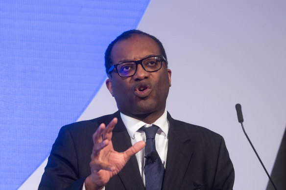 British Chancellor Kwasi Kwarteng.