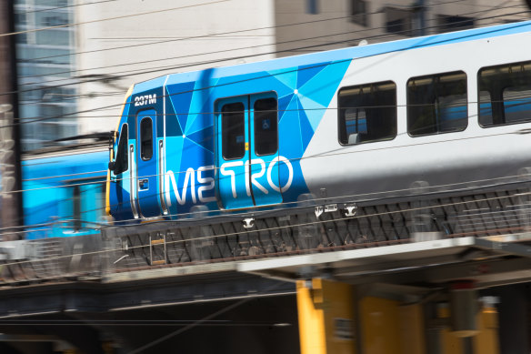 Some Metro train lines experience much worse delays than others.