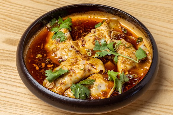 Tom yum bombs at Tam Jiak.