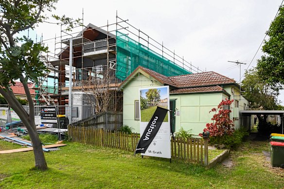 Knock-down rebuilds should be paused until the new legislation comes into effect.
