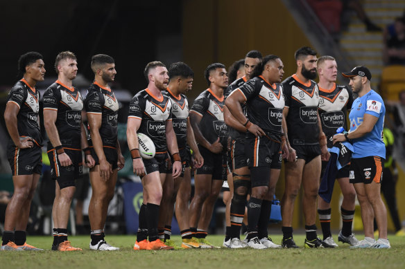 Michael Maguire tried everything to motivate the Wests Tigers.