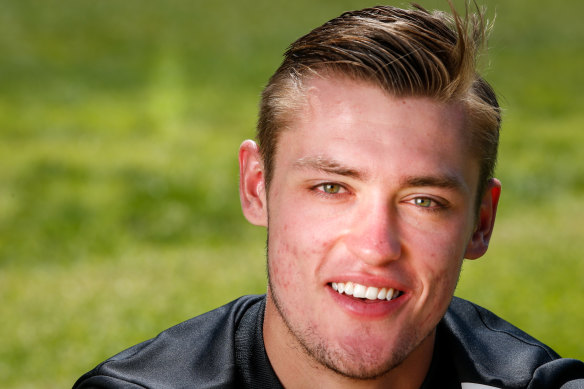 A youthful Darcy Moore in 2016.