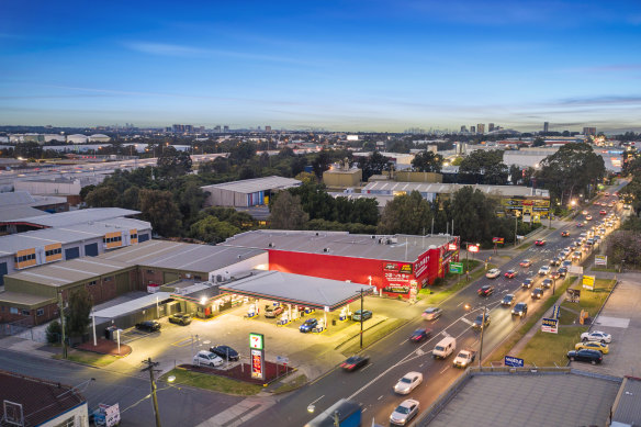 The sites include a 7-Eleven leased fuel site at Clyde on Sydney’s Parramatta Road.