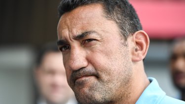 Strategic: Daryl Gibson believes Hunt is best placed at inside-centre.