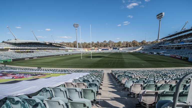 Canberra Stadium is one of the oldest venues in the NRL and Super Rugby.