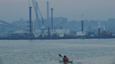 The air quality in some parts of Sydney was classified as "hazardous" on Monday morning.