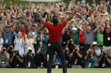 Euphoria: Woods wins at Augusta. Again.