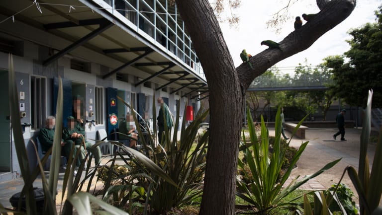 Inside the sex offenders section of Long Bay Prison.