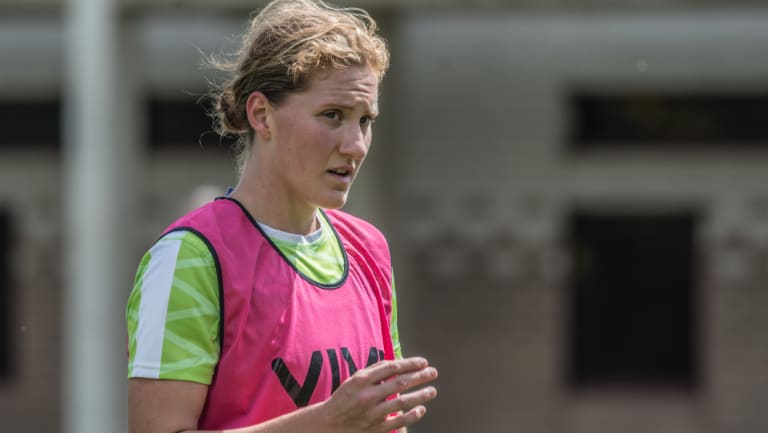 Natasha Prior joined United from the Newcastle Jets this season but only got to play three games.