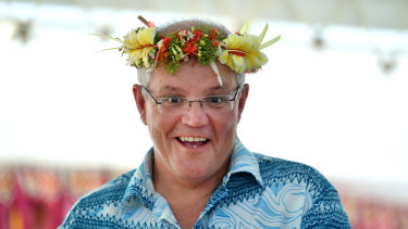 Time to put on his thinking cap: Prime Minister Scott Morrison.