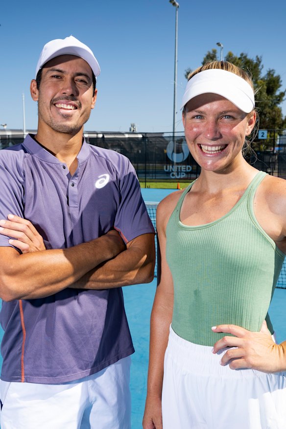 Maddison Inglis is looking forward to playing alongside partner Jason Kubler.