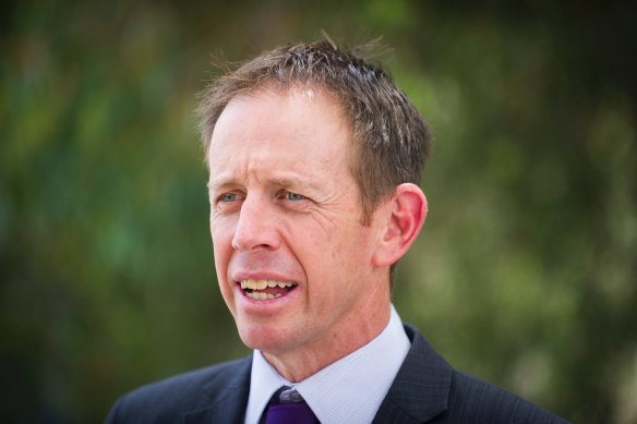 ACT Justice Minister Shane Rattenbury.
