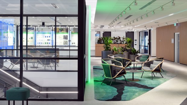 Workspace design supports collaboration