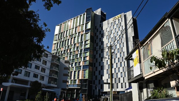 Student accommodation in The Block, Redfern