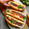 Make your own pork “sausages”, and let everyone assemble their own banh mi.