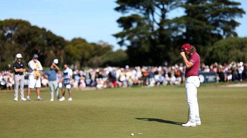The putt that sunk Cameron Smith – and his Australian Open hopes