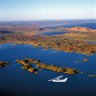Man-made Lake Argyle is 18 times larger than Sydney Harbour.