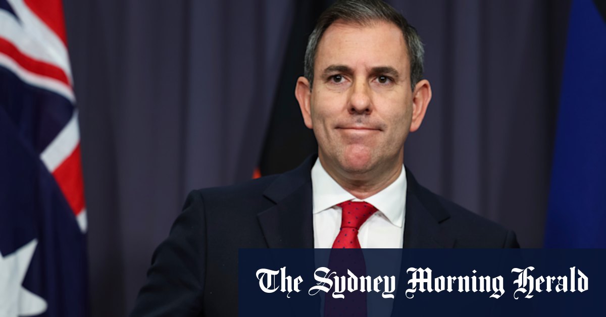 Chalmers needs to show some courage to help save Australian economy