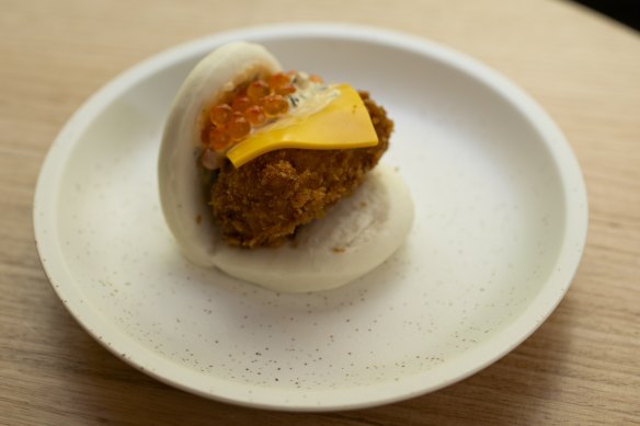 The must-try dish: The fish finger bao bun.