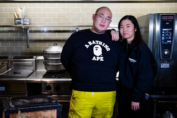 Sam Young and Grace Chen will open Young’s Palace at the former Raja site in Potts Point.