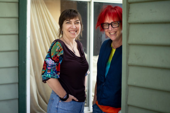 Myfanwy Jones (left): “We challenge each other but in a way that feels loving and safe.”