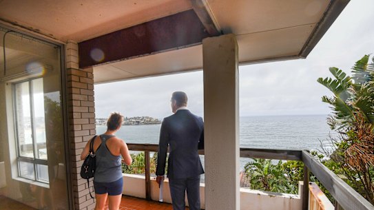 This Bondi Beach unit soared at auction.
