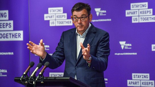 Nervous times: Melbourne's reopening hinges on test results linked to an outbreak in the city's north.