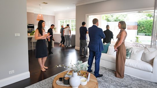 A young couple paid $4.98 million at auction on Saturday for a four-bedroom home in Roseville.