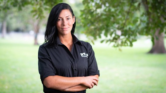 Luba Grigorovitch, state secretary of the Rail Tram and Bus Union.