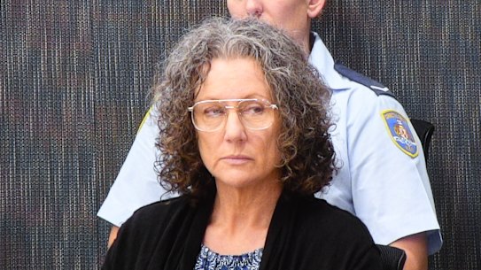 Kathleen Folbigg appearing before the judicial inquiry into her convictions.