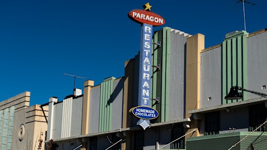 The Paragon on Katoomba Street.