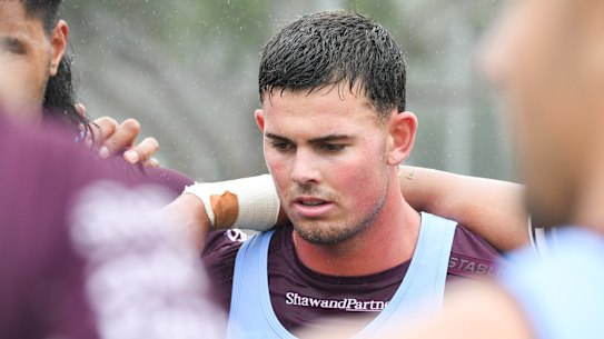 Sea Eagles future halfback Joey Walsh.