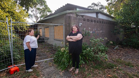 Mullum Mullum Indigenous Gathering Place chief executive Fiona O’Leary, left, and program manager Kerry Williams, right. 