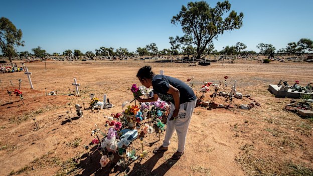 Robyn Ebsworth says Wilcannia is losing too many of its young people.