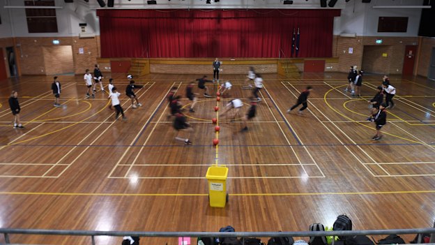 Cherrybrook High School's gym.