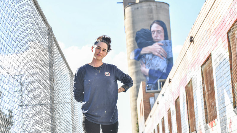 Giant Melbourne Mural Humbles Jacinda Ardern