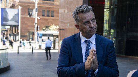 NSW Transport Minister Andrew Constance.