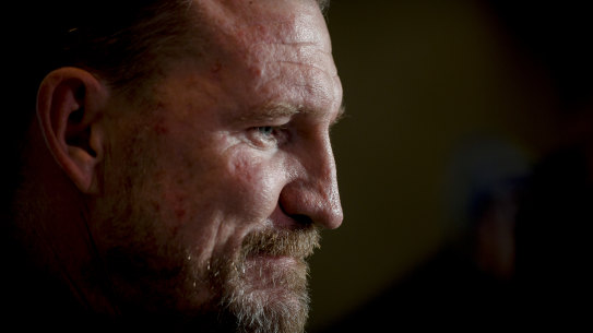 Nathan Buckley will have several offers from media organisations for the second half of the season. 