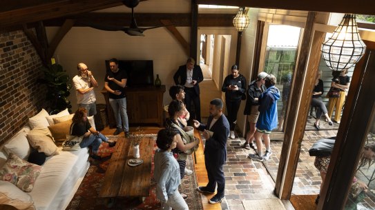 A reimagined 1880s cottage in Erskineville sold for $3.22 million at auction on Saturday to a first-home buyer from Alexandria.