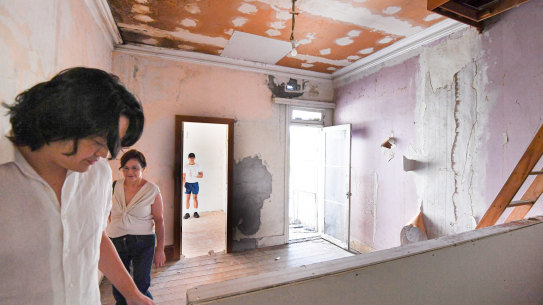 Inside the hoarder’s home at 14 Rush Street, Woollahra. 