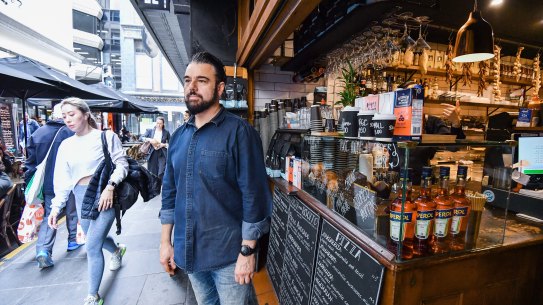 Cafe Andiamo owner David Perrotta says the city’s hospitality sector went through “hell” last year.