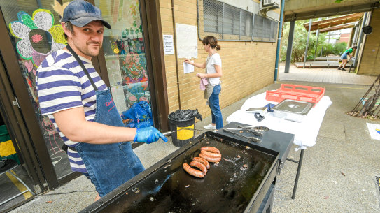 They’re cooked, almost.