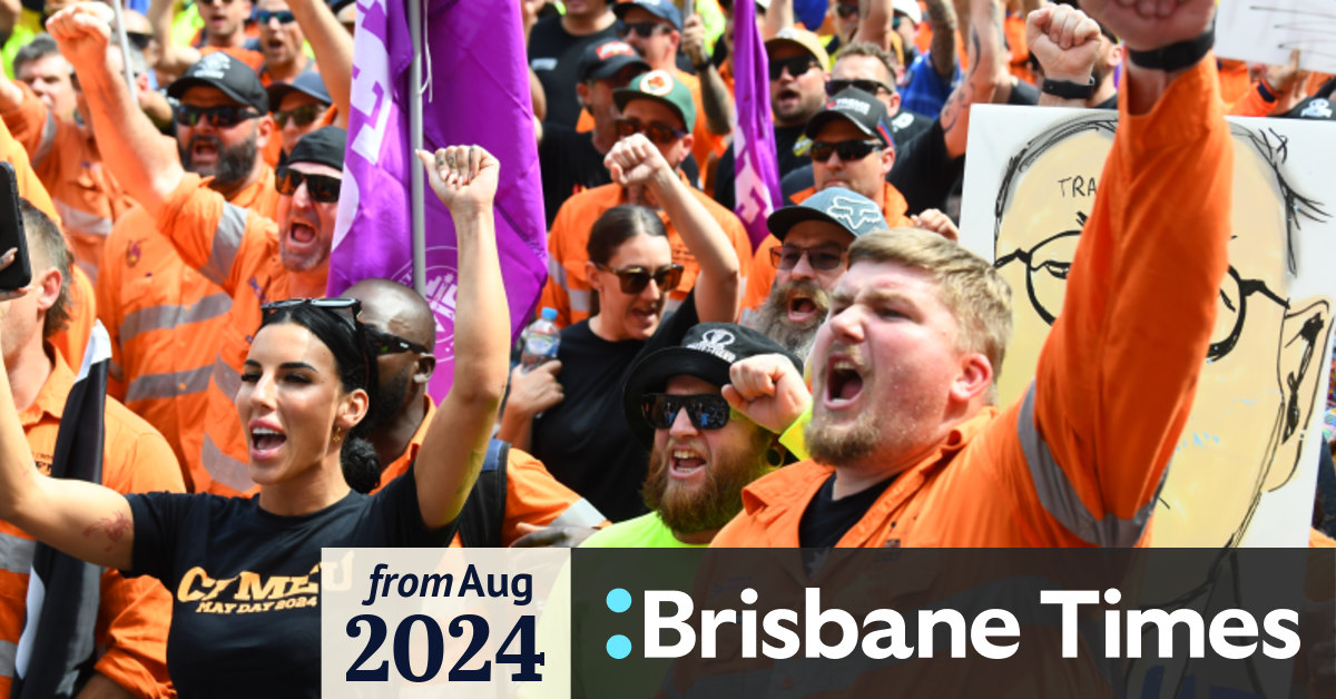 I ll be face of CFMEU s High Court fight ousted Qld leader tells rally