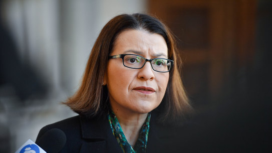 Former health minister Jenny Mikakos resigned after the hotel quarantine inquiry.