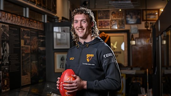 Hawthorn’s Josh Weddle.