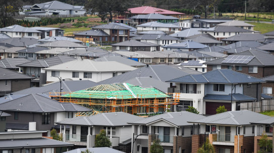 Highly-leveraged households are vulnerable to rising interest rates.